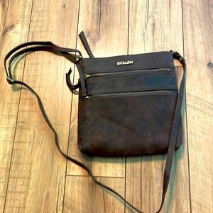 Estalon faux leather crossbody